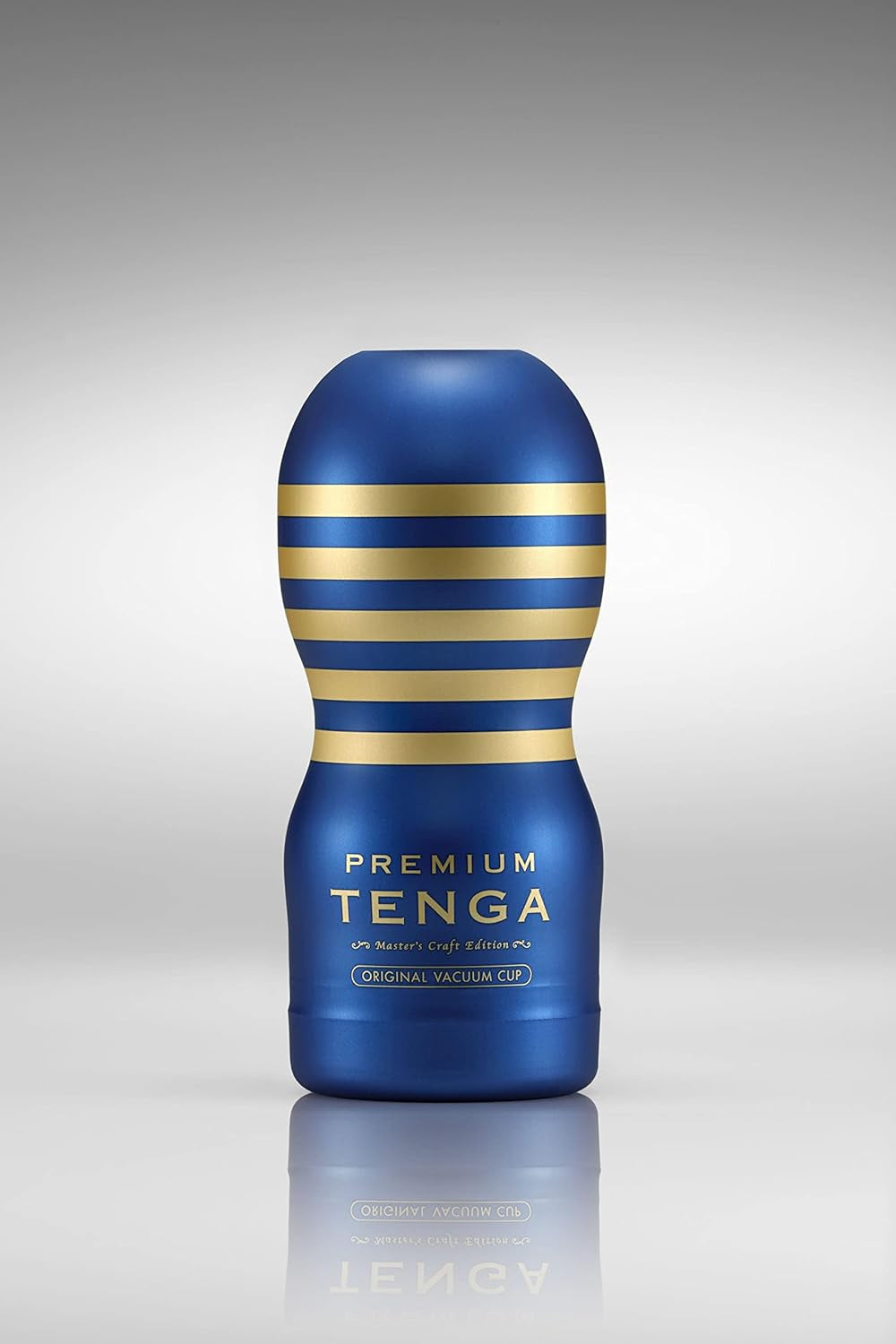 TOC-201PT Premium Pre-Lubricated Male Masturbator Vacuum Cup with Powerful Suction Blue