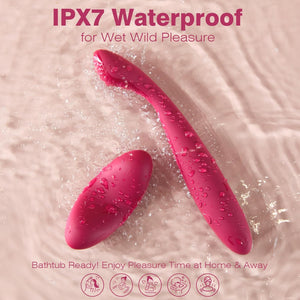 Clitoral Vibrator G-Spot Sex Toys - APP Remote Adult Toy Heating Vibrators Wearable Panty Mini Tongue Vibe Powerful Vibration Nipple Stimulator Personal Wand Massagers for Women Couples Female