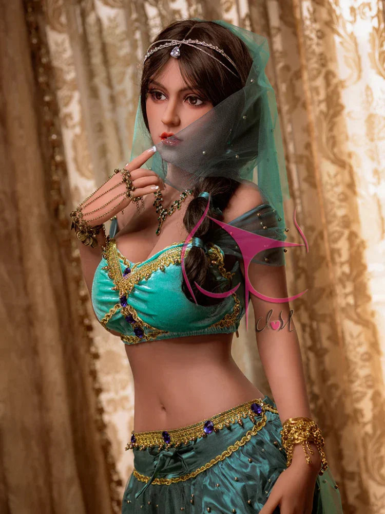 162cm(5.3ft) F Cup Jasmine TPE Medium butt Sex Doll|Fun West Doll