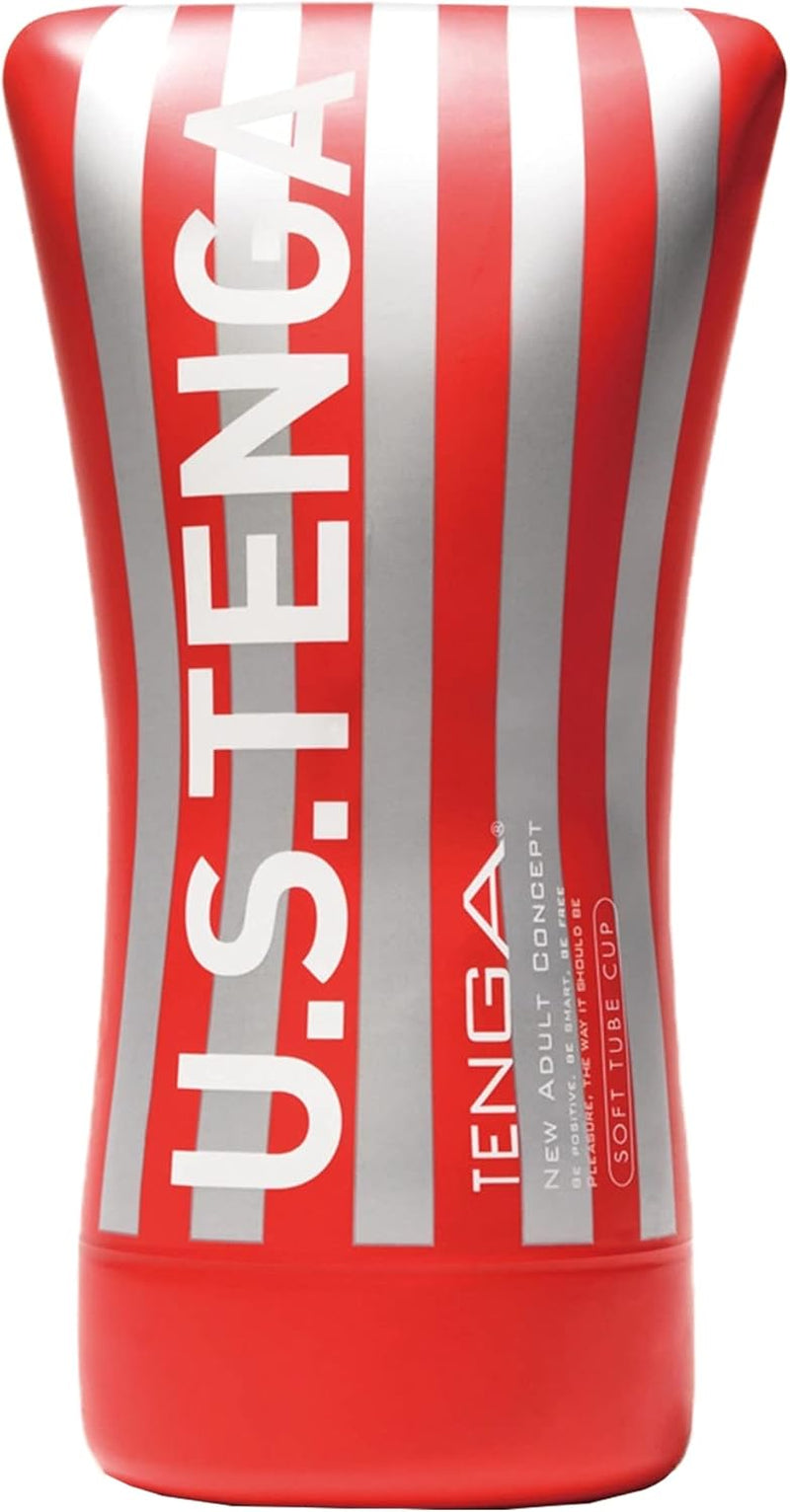 TOC-002US Ultra-Size Pre-Lubricated Soft Tube Male Masturbator Cup with Powerful Suction