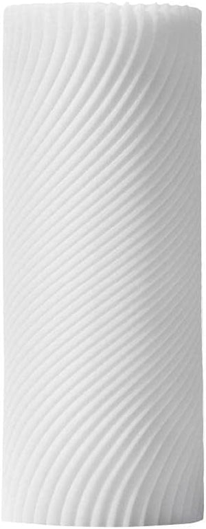 Zen 3D Sensual Sleeve Male Masturbator, Soothing Sculpted and Reusable Massager, TNH-003 Zen, White (TNH003)