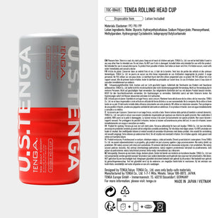 TOC-004US Ultra-Size Pre-Lubricated Double-Hole Male Masturbator Cup with Powerful Suction