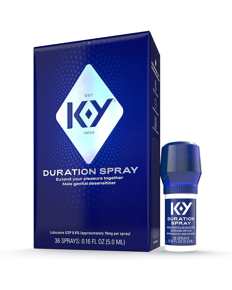 Duration Spray for Men, Male Genital Desensitizer Numbing Spray to Last Longer, 0.16 Fl Oz, 36 Sprays, Made with Lidocaine to Help Men Last Longer in Bed