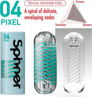 Spinner SPN-004 Pixel Reusable Spiral-Motion Male Masturbator
