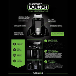 Quickshot Launch | Gamer Style Controls for Stroke Length and Speed