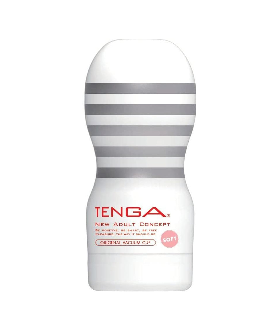 TOC-201S Gentle Original Pre-Lubricated Male Masturbator Vacuum Cup with Powerful Suction White