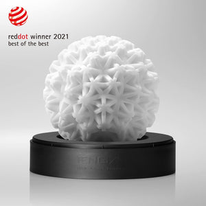 GEO-002 Coral Geometric Sculpted Reusable Male Masturbator