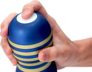 TOC-201PT Premium Pre-Lubricated Male Masturbator Vacuum Cup with Powerful Suction Blue