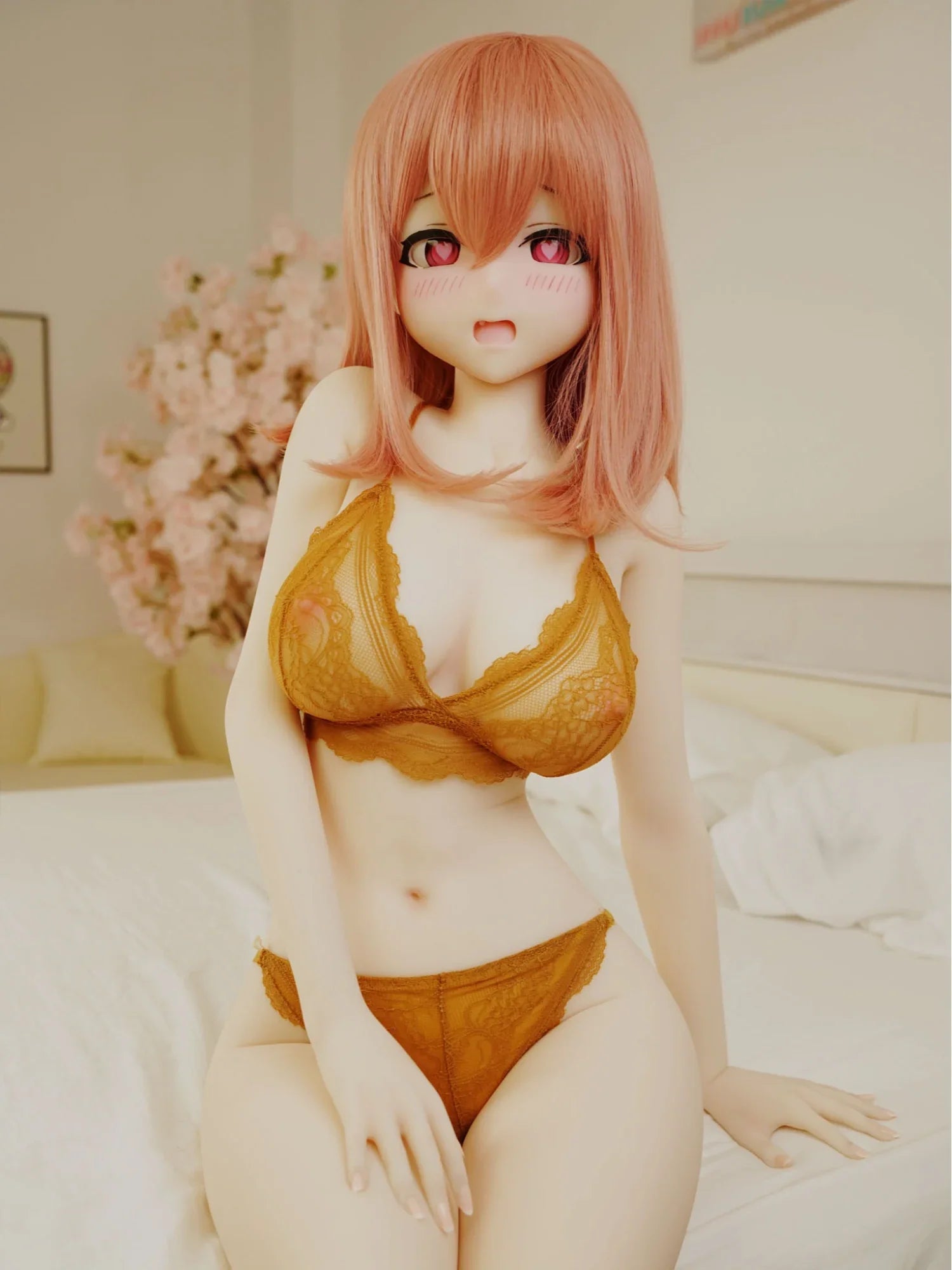 150cm(4ft9)-29kg Yui F Cup S-TPE Animes Gel filled Hentai Sex Doll | IROKEBIJIN Doll
