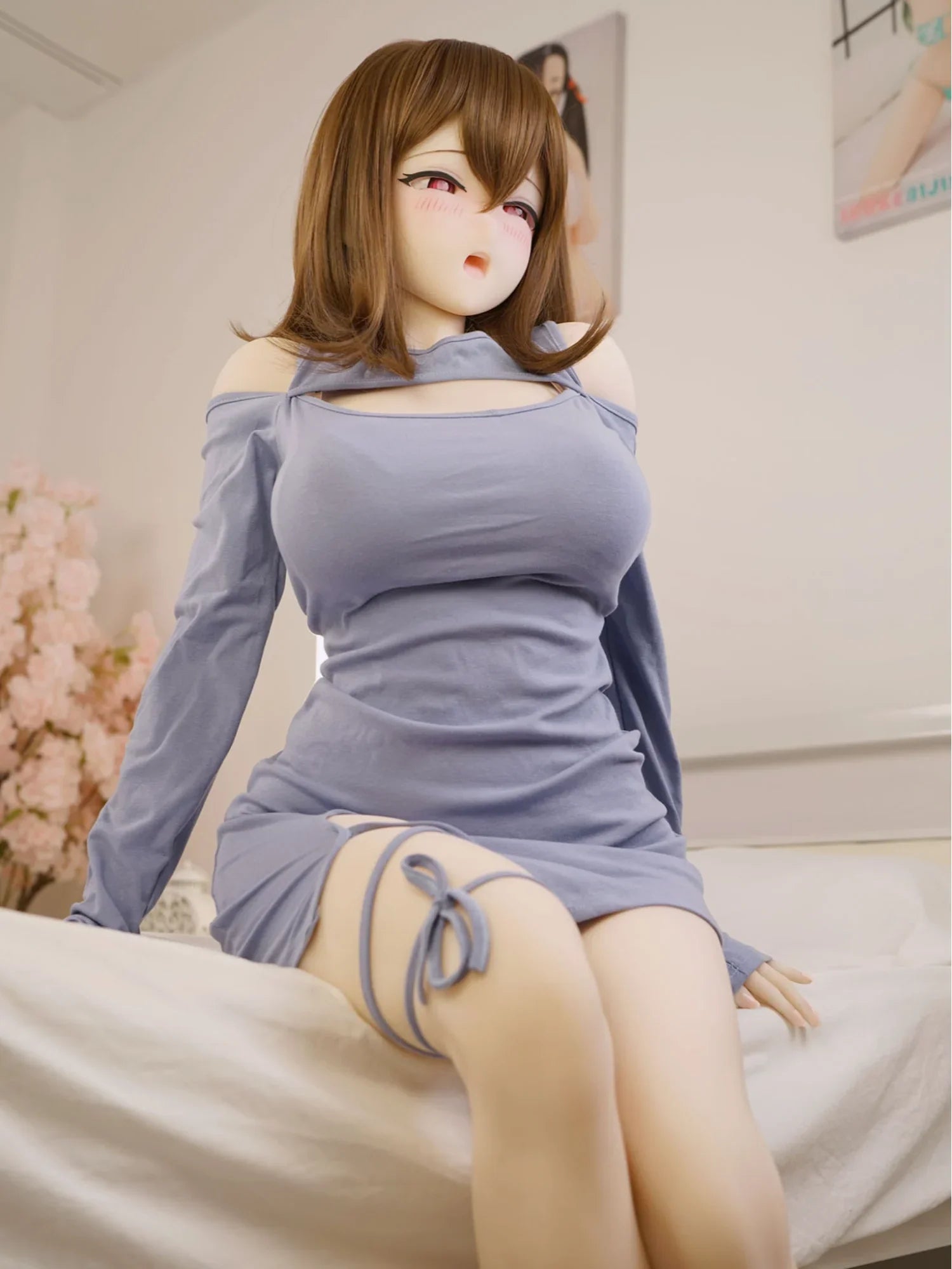 152cm(4ft12)-32kg Mion C Cup S-TPE Gel filled Breasts Anime Hentai Sex Doll | IROKEBIJIN Doll