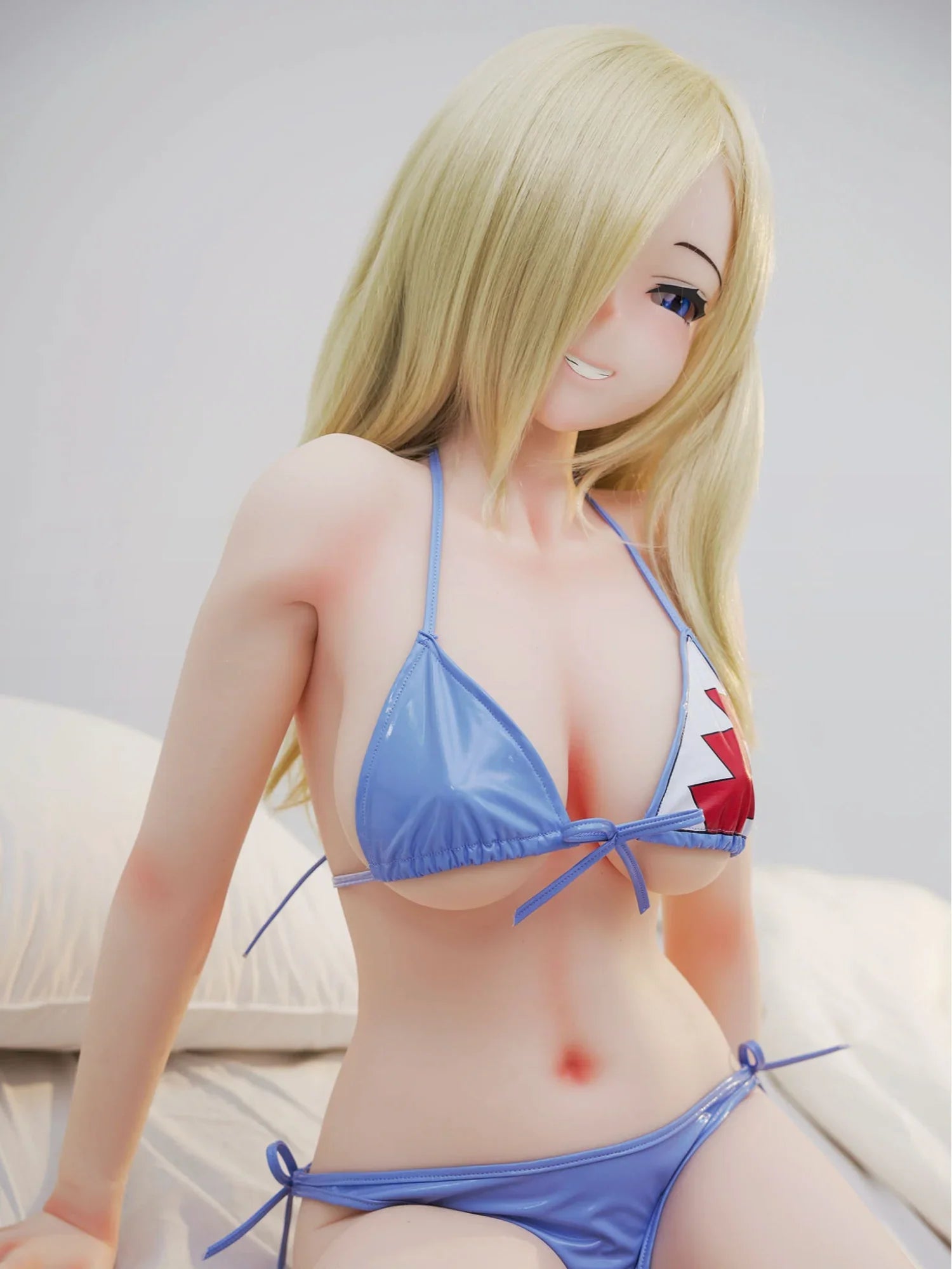 150cm(4ft9)-25kg Kasumi F Cup Silicone HHS Animes Mini Hentai Sex Doll | IROKEBIJIN Doll