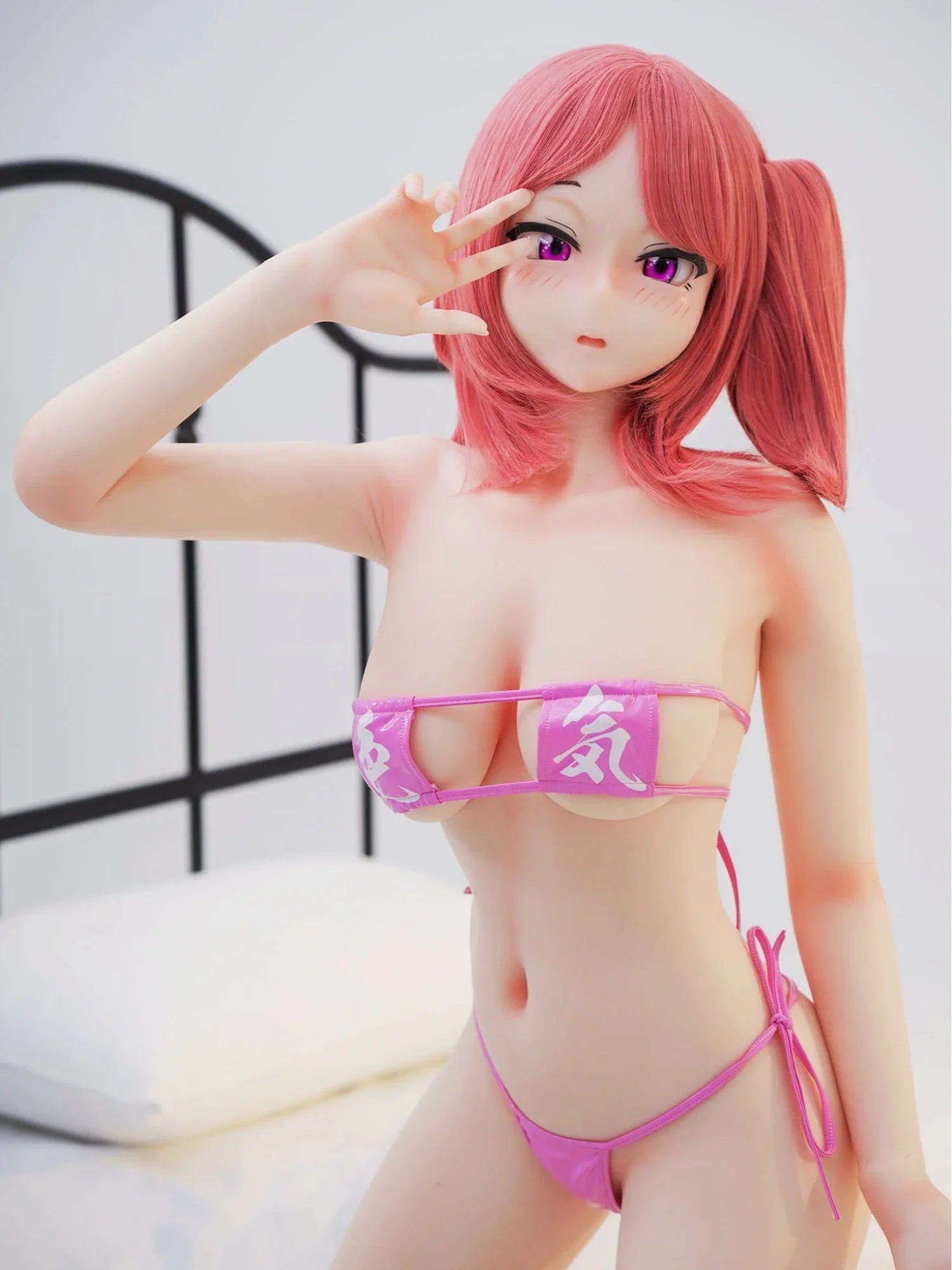 150cm(4ft9)-25kg Akane F Cup Silicone HHS Animes Mini Hentai Sex Doll | IROKEBIJIN Doll