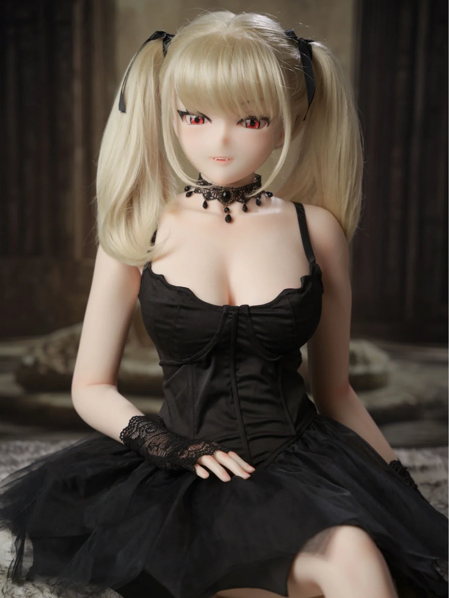 150cm(4ft9)-26kg Abby F Cup Silicone HHS Halloween Animes Mini Hentai Sex Doll | IROKEBIJIN Doll