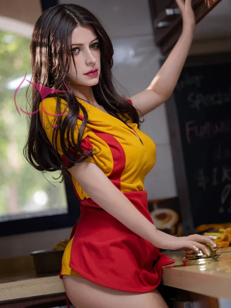 155cm(5ft) F Cup Zoey TPE British Sex Doll|Fun West Doll