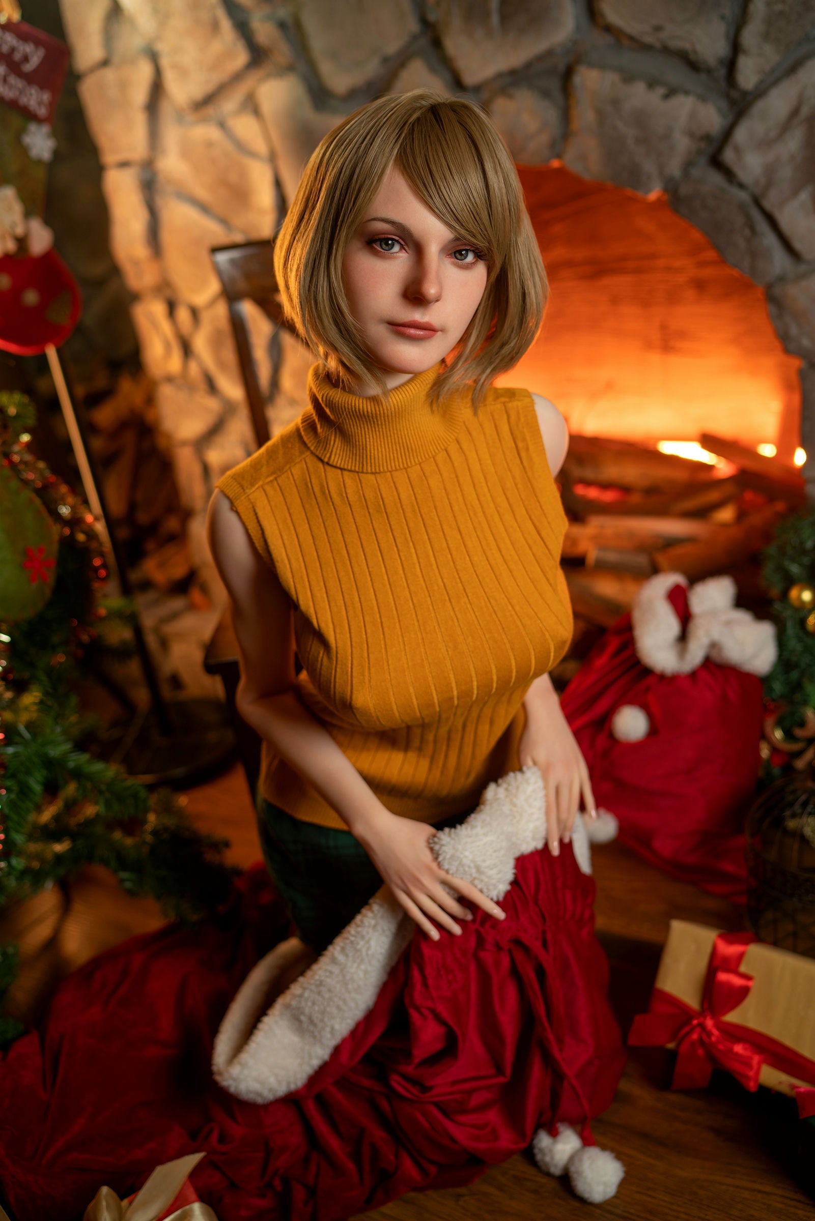 Ashley 171CM G-Cup Game Anime Character Premium Realistic Silicone Doll