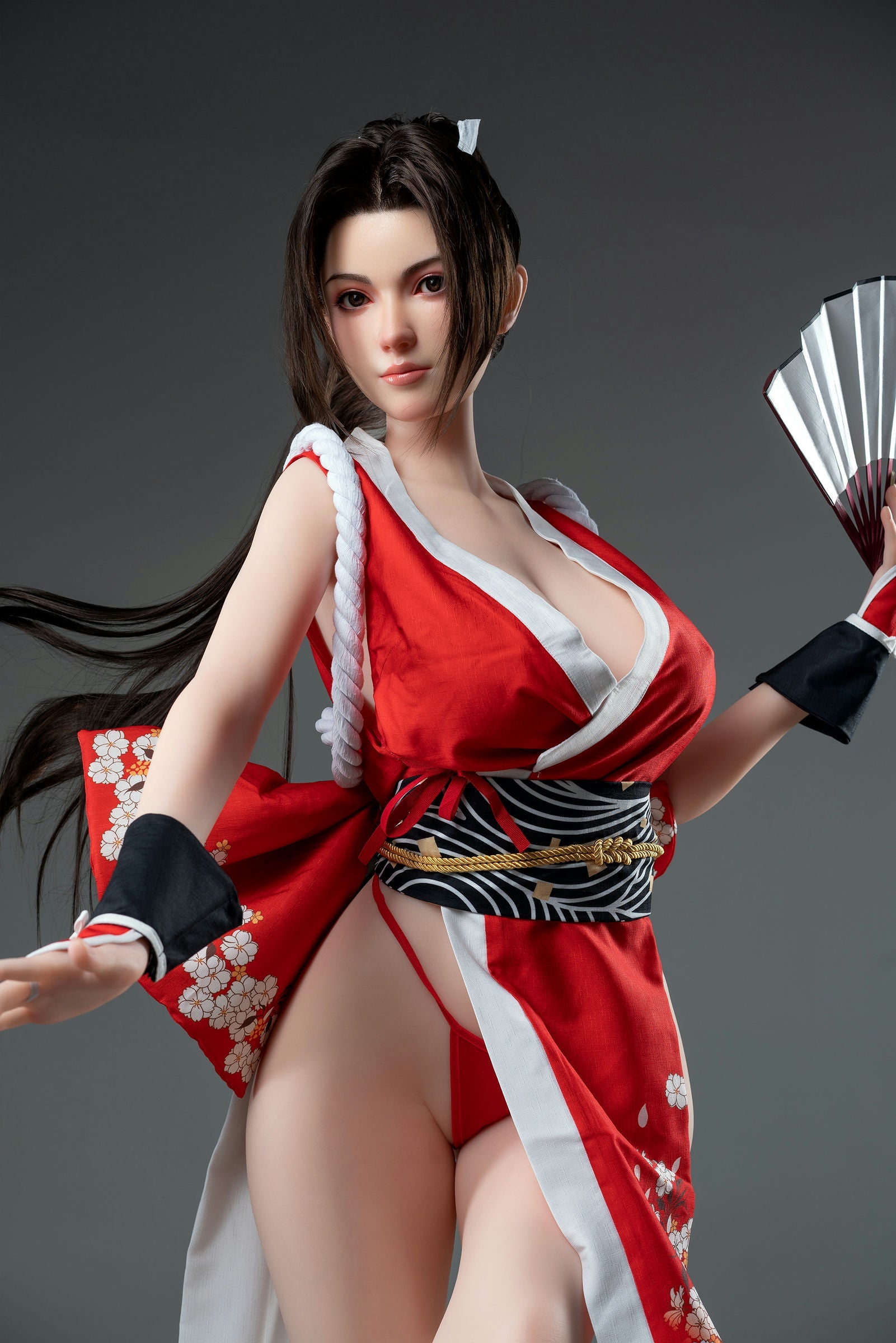 Mai Shiranui 165CM G-Cup Game Anime Character Premium Realistic Silicone Doll