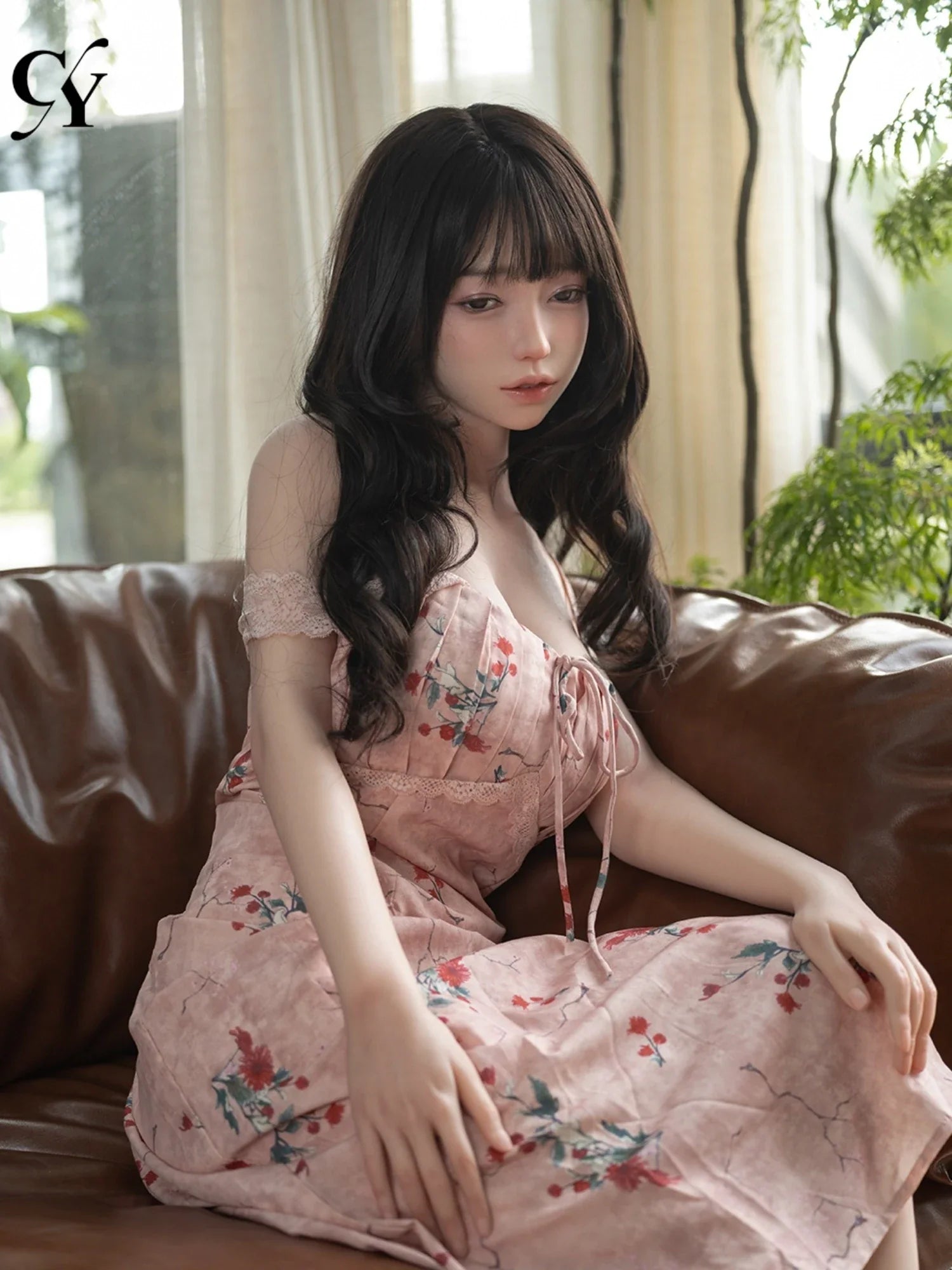157cm/5ft2-34kg D Cup Noa Silicone Asian Realistic with ROS Head Sex Doll | TOP-CYDOLL