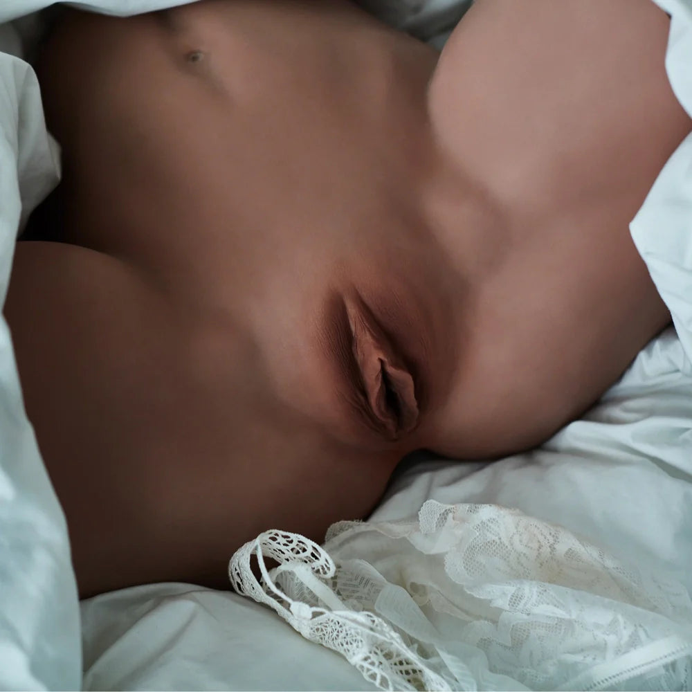 R5 Black-Sex Doll Bottom&Realistic 3D Ass Ebony Sex Doll Torso