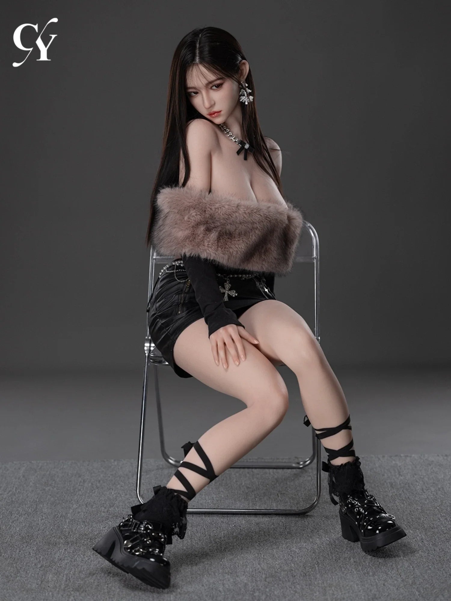 168cm/5ft5-35kg F Cup Asian Silicone Realistic Sex Doll | TOP-CYDOLL