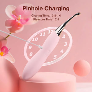 Clitoral Vibrator Adult Sex Toys - Squirting Vibrators Clit G-Spot Dildo Nipple Stimulator for Women Pleasure - High Frequency Personal Massager Wand Adult Sensory Toy 2 Silicone Heads