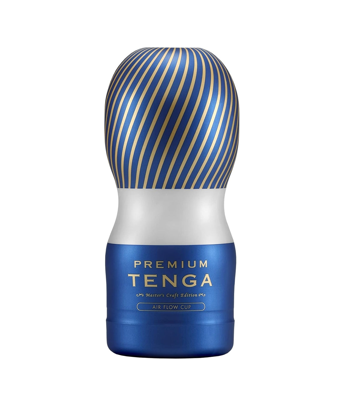 TOC-205PT Premium Air Flow Pre-Lubricated Male Masturbator Vacuum Cup with Powerful Suction Blue