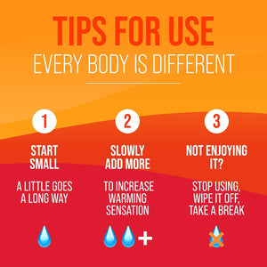 Lubelife Water-Based Warming Lubricant, Warm Invigorating Heating Sensation, Lube for Men, Women and Couples, 8 Fl Oz