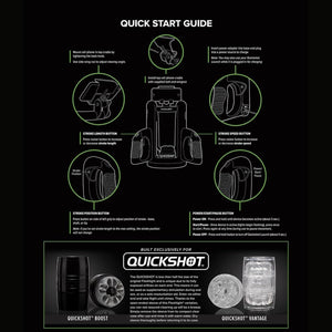 Quickshot Launch | Gamer Style Controls for Stroke Length and Speed