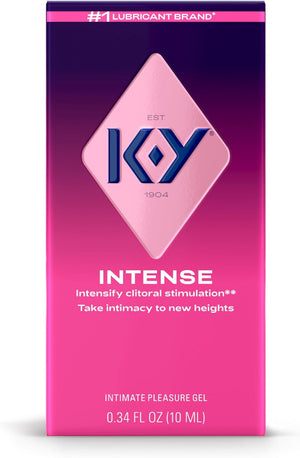 Intense Female Lubricant Arousal Gel Lube for Her Multi 0.34 Fl Oz (Pack of 1)