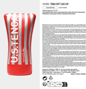 TOC-002US Ultra-Size Pre-Lubricated Soft Tube Male Masturbator Cup with Powerful Suction