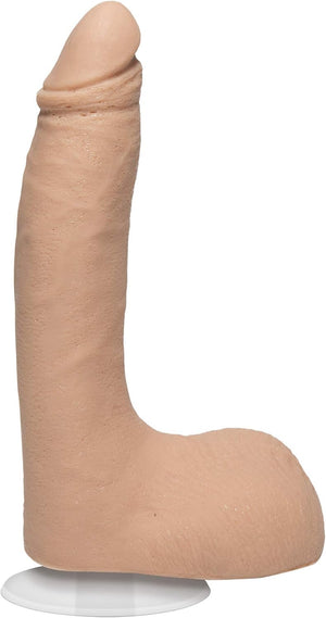 Signature Series - Randy - 8.5 Inch Realistic ULTRASKYN Dildo with Removable Vac-U-Lock Suction Cup - F-Machine & Harness Compatible - for Adults Only, Vanilla