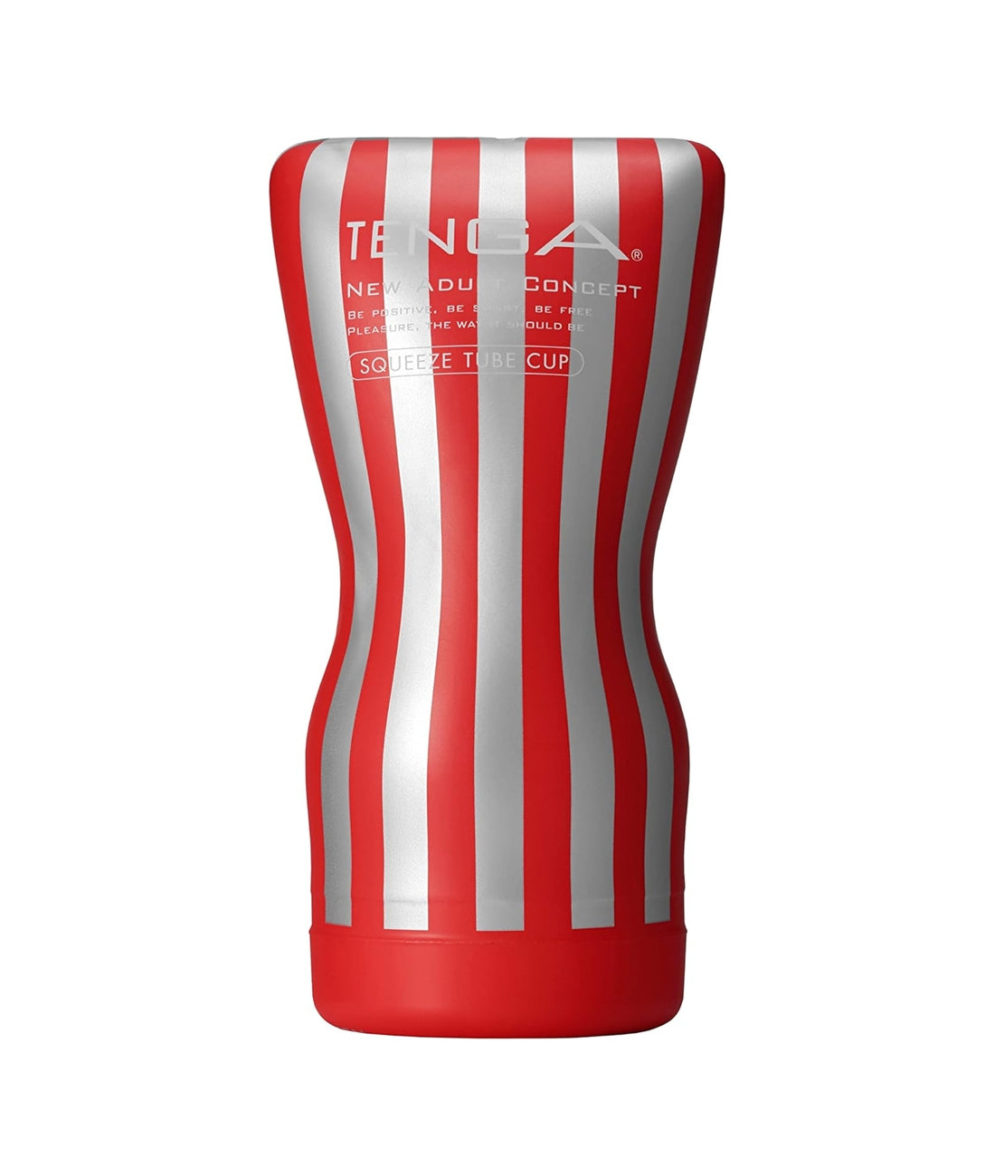 TOC-202 Soft Case Squeezable Pre-Lubricated Male Masturbator Vacuum Cup with Powerful Suction Red