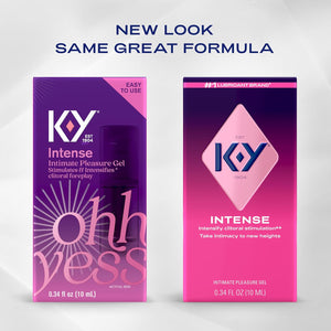 Intense Female Lubricant Arousal Gel Lube for Her Multi 0.34 Fl Oz (Pack of 1)