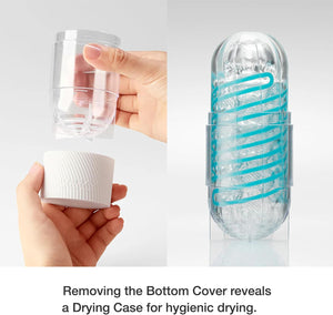 Spinner 02 Hexa, Spiral Motion, Reusable, Waterproof Male Masturbator