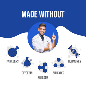 Lubelife Water-Based Anal Lube for Men, Women & Couples – Personal Lubricant Safe for Ingestion, Toy & Condom Compatible, Water Based Lubricant Gel for Privacy & Intimacy (8 Fl Oz)