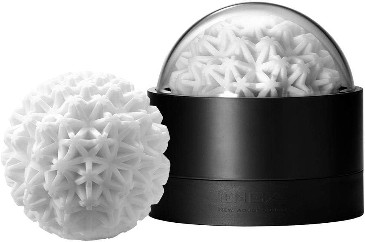 GEO-002 Coral Geometric Sculpted Reusable Male Masturbator