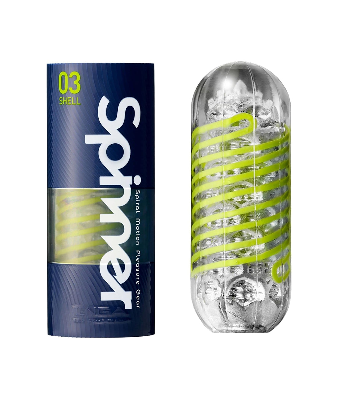 SPINNER SPN-003 Shell Reusable Spiral-Motion Male Masturbator