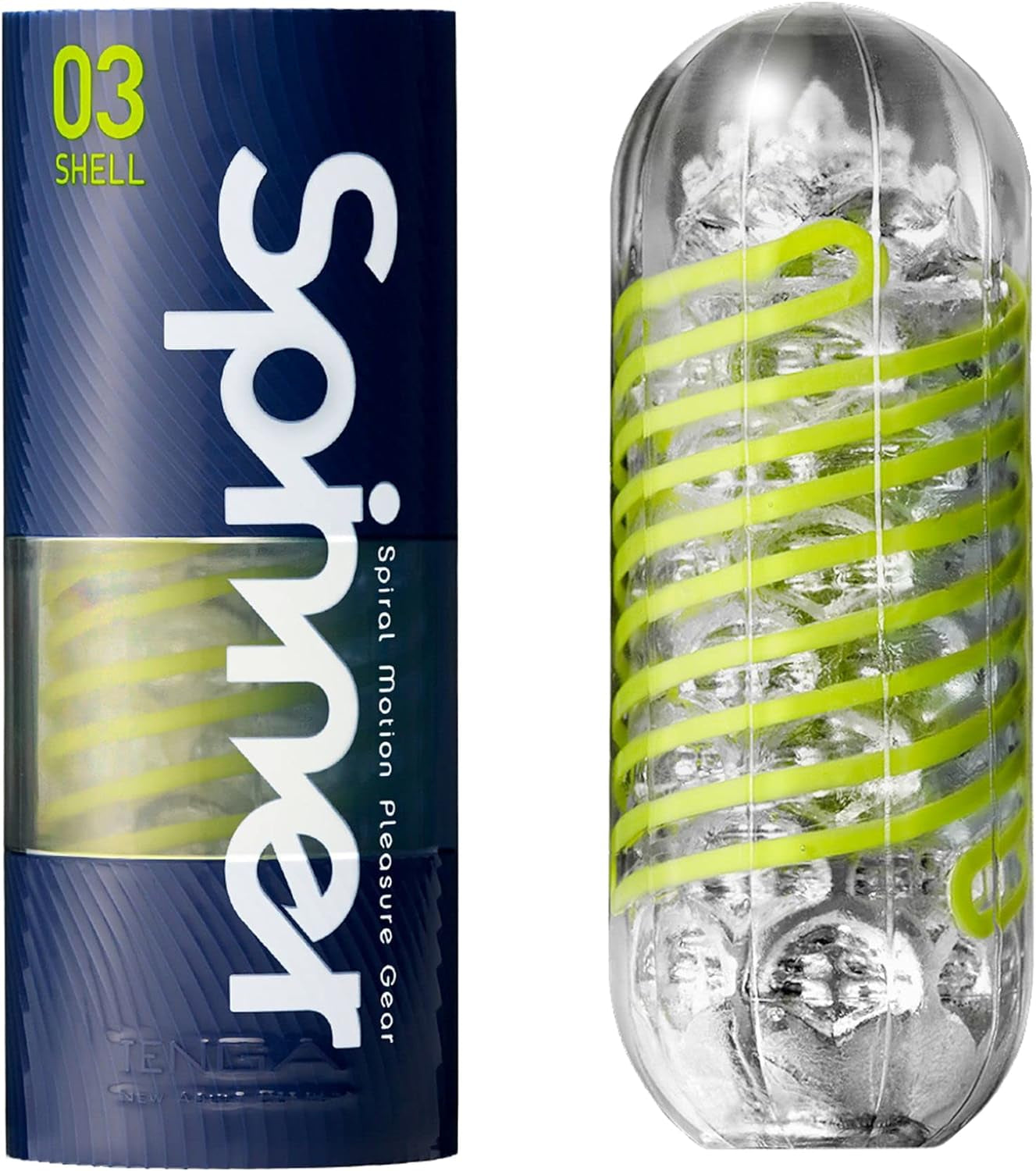 SPINNER SPN-003 Shell Reusable Spiral-Motion Male Masturbator