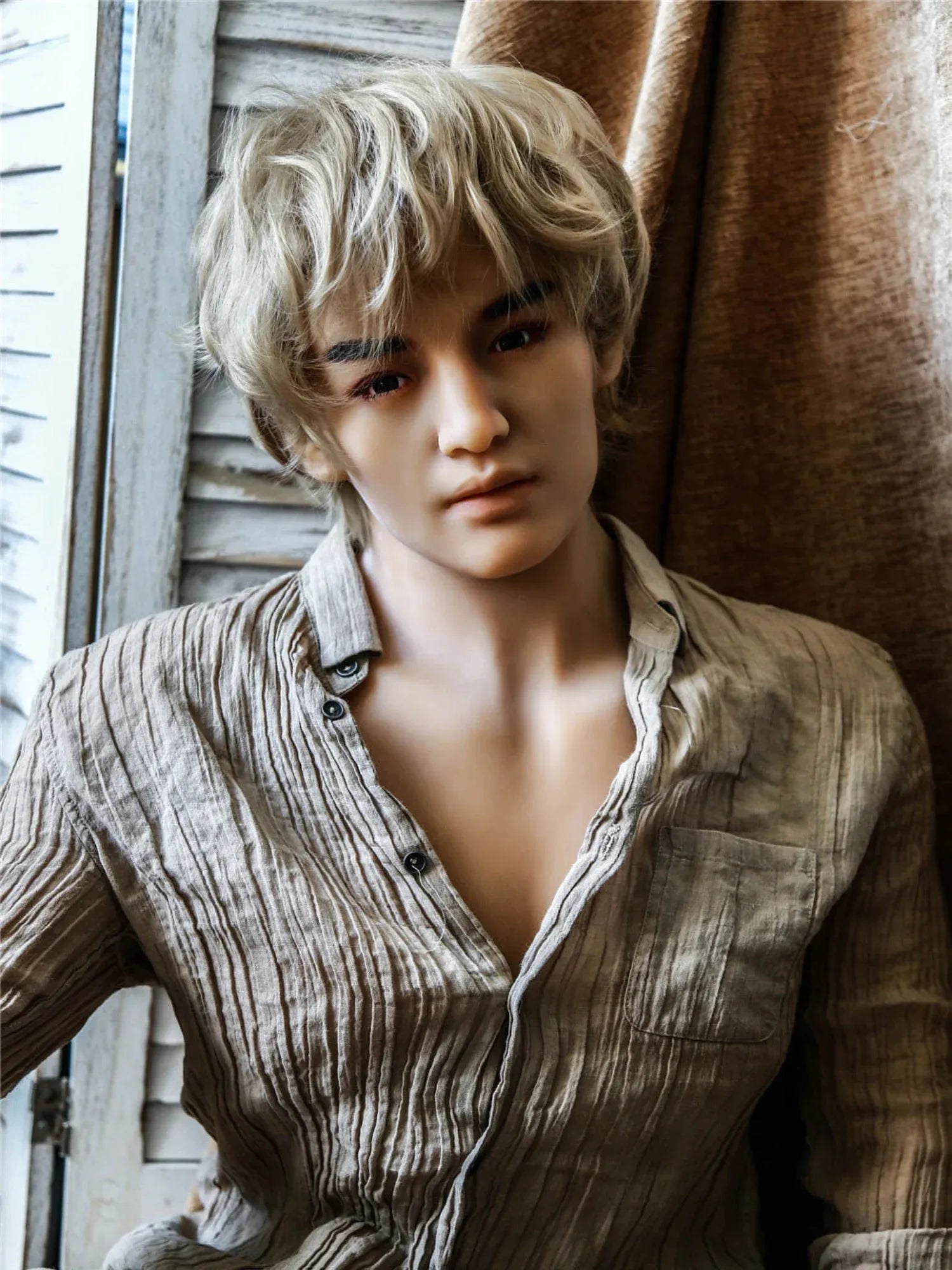 175cm/5ft9(60kg) Sexy Man TPE Femboy Doll For Gay Men | Qita doll