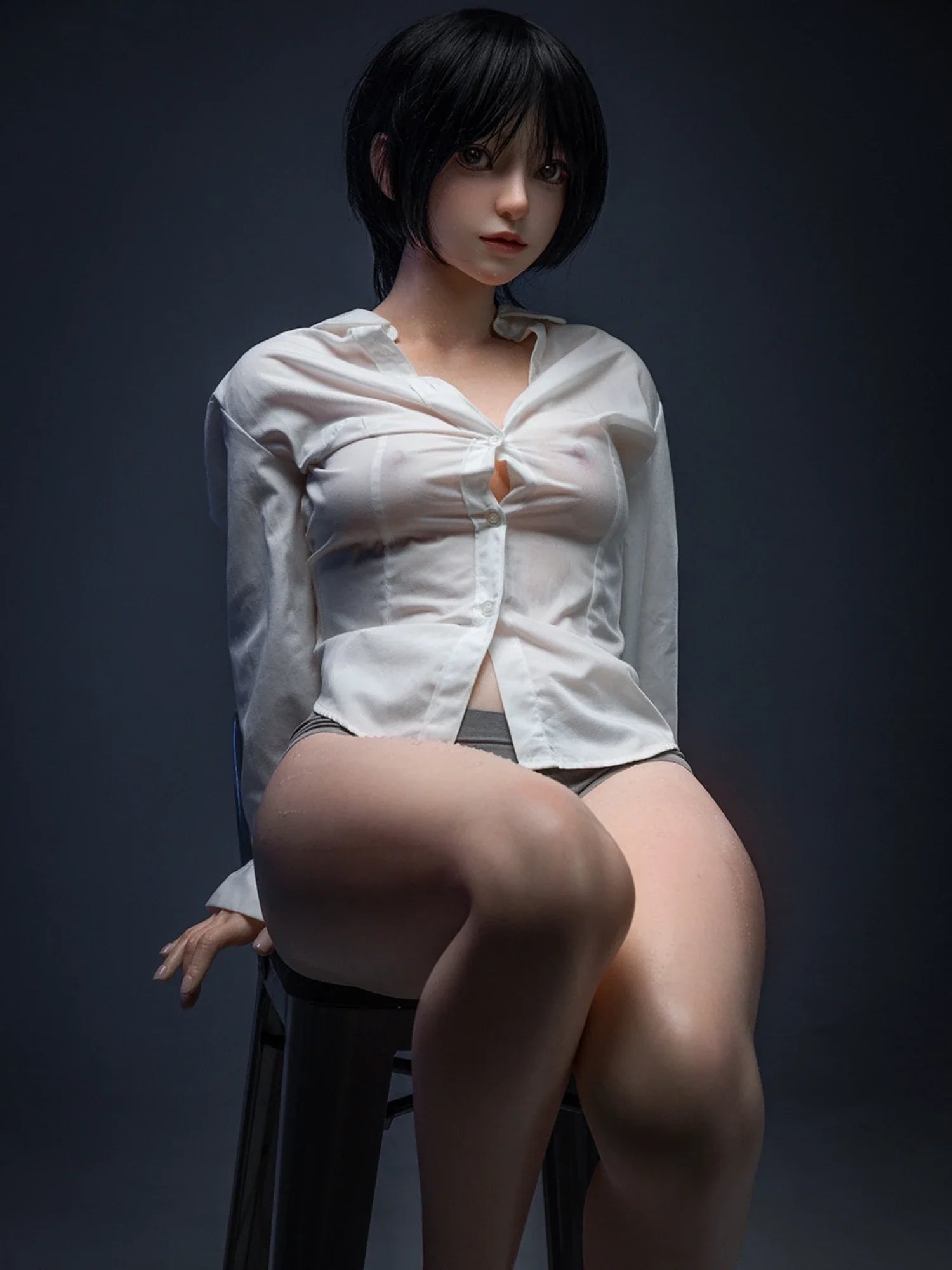 151cm/4ft9-34kg A Cup Silicone Asian Chinese Sex Doll  | Firefly Diary