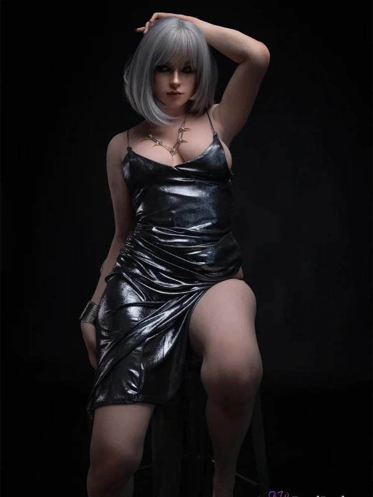 170cm（5.6ft) 43kg D Cup Flora Thick Ass Highest Quality Silicone Sex Doll 2025｜Real Lady
