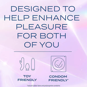 Liquid Lube, Personal Lubricant, NEW Water-Based Formula, Safe for Anal Use, Safe to Use with Latex Condoms, for Men, Women and Couples, Body Friendly 4.5 FL OZ