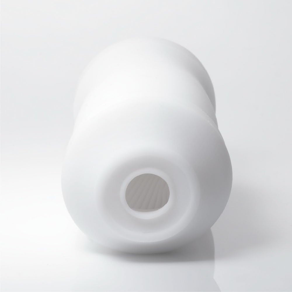 Zen 3D Sensual Sleeve Male Masturbator, Soothing Sculpted and Reusable Massager, TNH-003 Zen, White (TNH003)