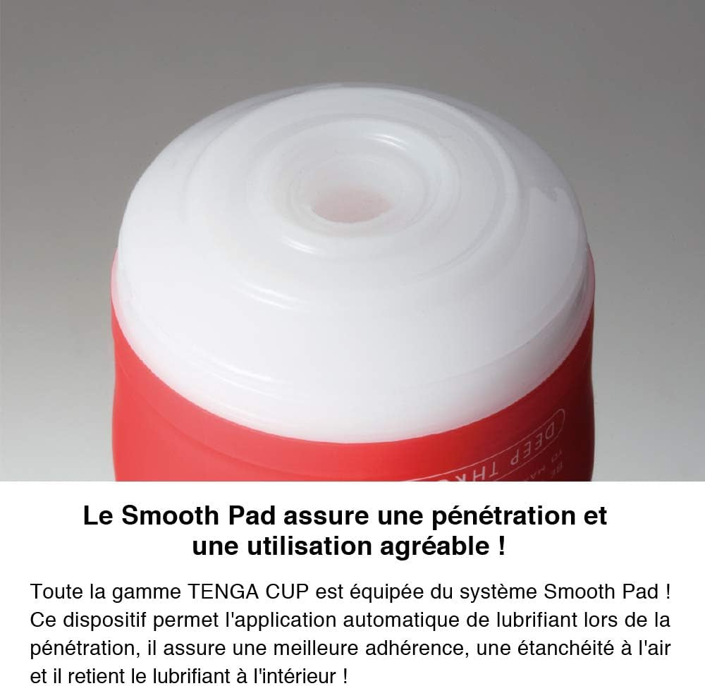 TOC-004US Ultra-Size Pre-Lubricated Double-Hole Male Masturbator Cup with Powerful Suction