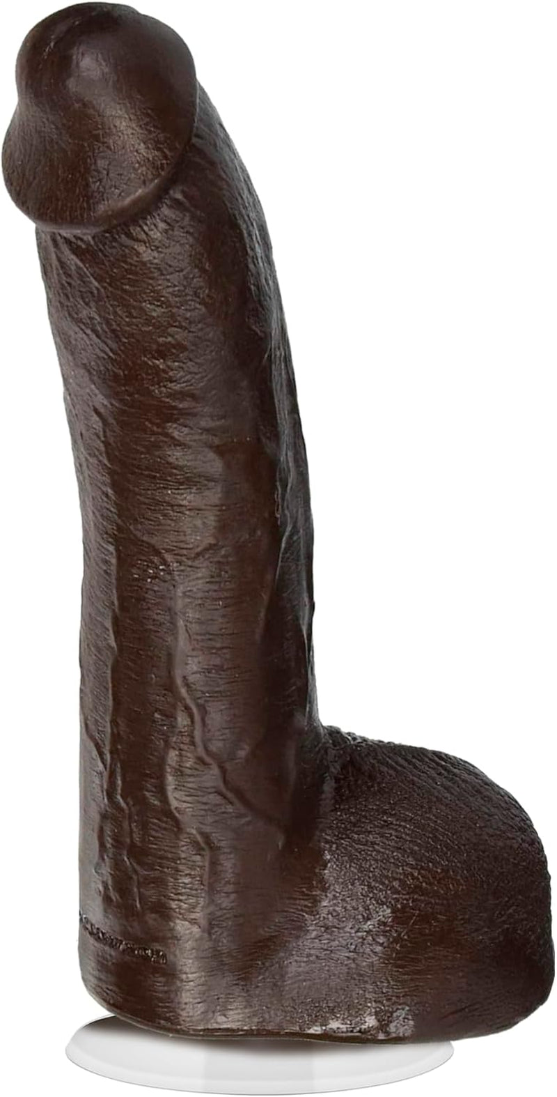 Signature Series - Mr. Marcus' - 9 Inch Realistic FIRMSKYN Dildo with Removable Vac-U-Lock Suction Cup - F-Machine & Harness Compatible Base - for Adults Only, Chocolate