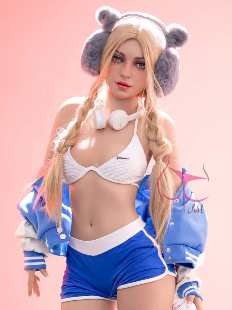 159cm(5.2ft) A Cup Eudora TPE Sex Doll Flat Chest｜Fun West Doll