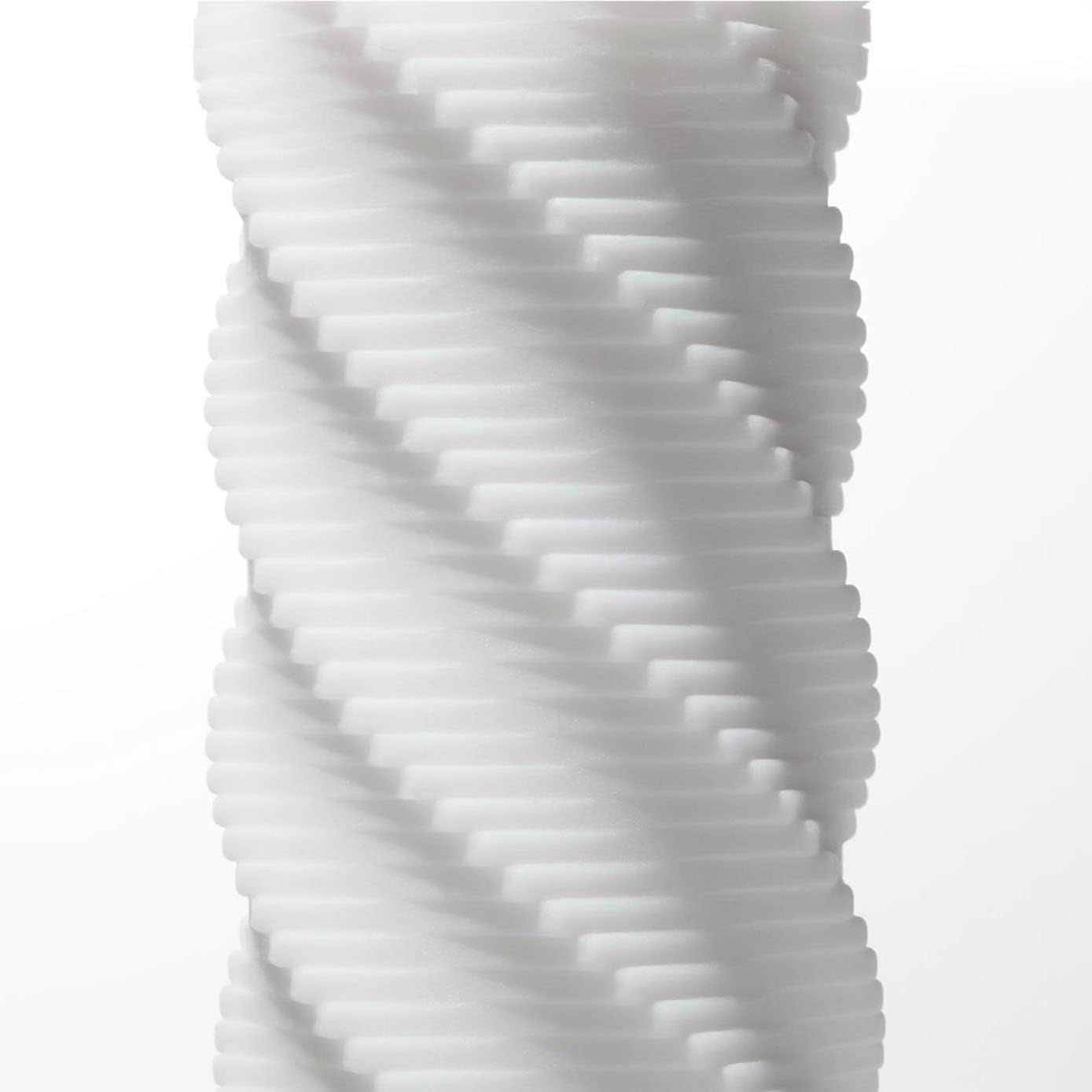 3D Sleeve Spiral for Male Masturbation TNH001, White, (Pack of ), 1 Count