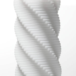 3D Sleeve Spiral for Male Masturbation TNH001, White, (Pack of ), 1 Count