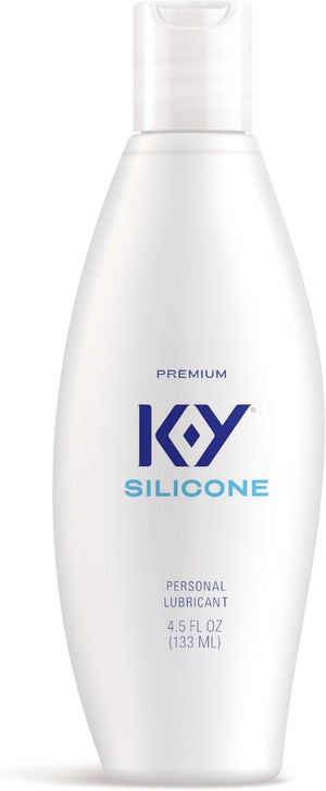 Silicone Lube, Premium Personal Lubricant, Silicone-Based Formula, Safe to Use with Condoms, for Men, Women and Couples, 4.5 Fl Oz