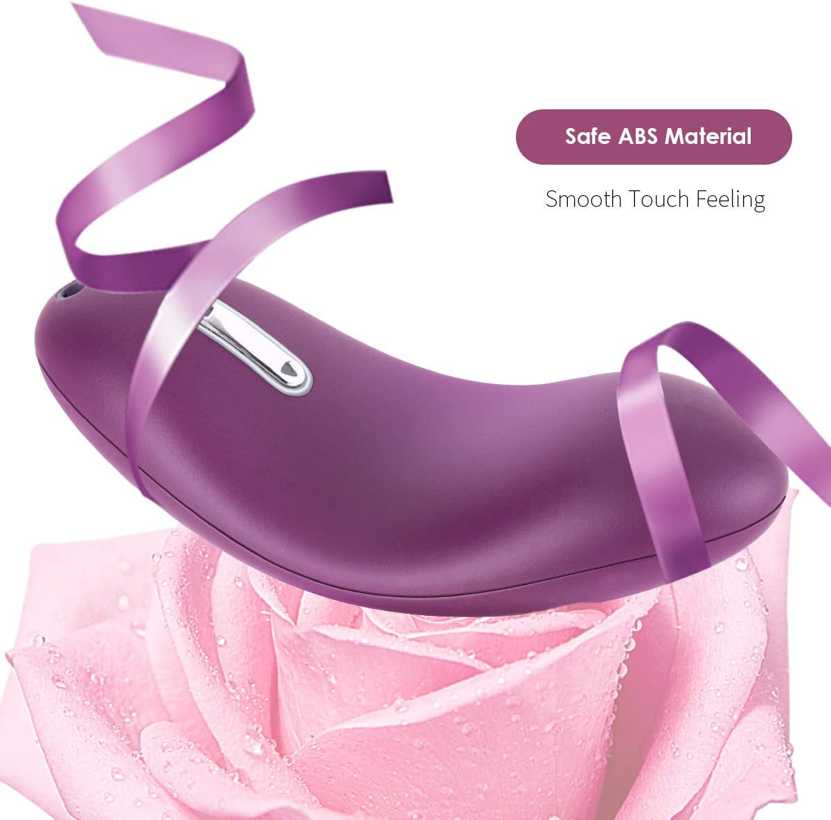 Echo Clitoral Vibrators for Women,Tongue-Shaped Female Vibrator Rechargeable Stimulator Stimulation Clit Dildo Adult Sex Toys for Couples for Beginners(Violet)