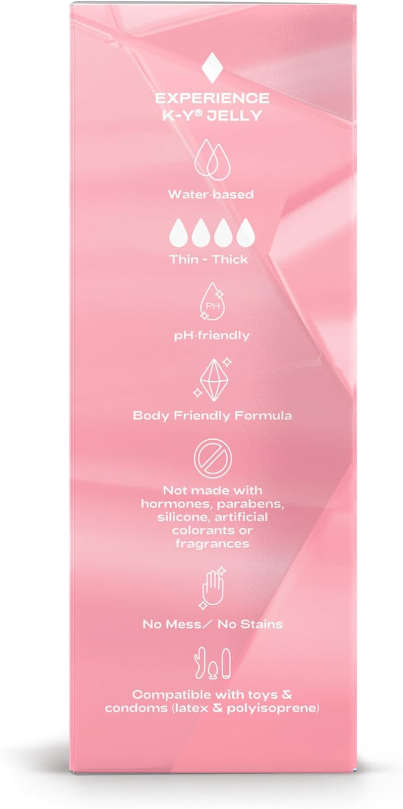 Jelly Personal Lubricant, Body-Friendly Water-Based Formula, Safe for Anal Sex, Safe to Use with Latex Condoms. Glide into a Wetter, Better Experience Every Day. for Men, Women, Couples, 4 FL OZ